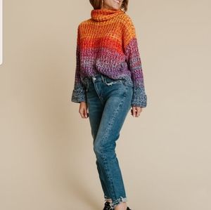 Marled Rainbow Sweater